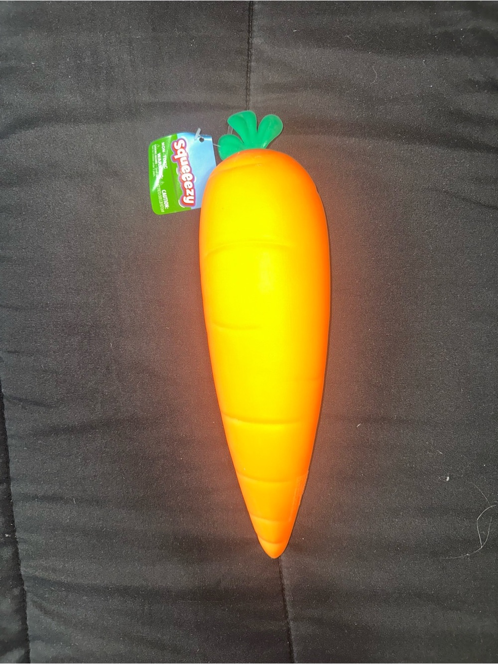 VIRAL Sunny Days Jumbo Squeezy Carrot Squishy Stress Fidget Sensory Toy